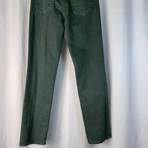 AG Isabelle Button Up High Rise Jeans Size 25 in Green 🆕 Retail $215!!! - Picture 12 of 15